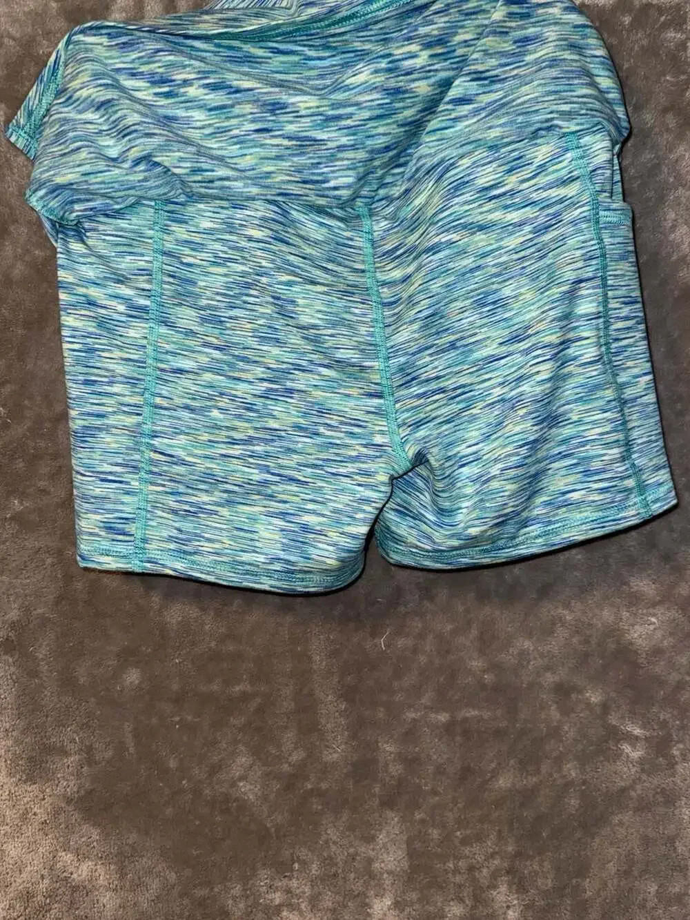 DSG Momentum Mid-Rise Skort Blue Space Dye Size XL